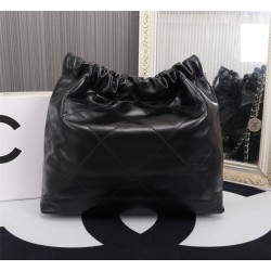 Chanel 22 bag Leisure drawstring cowhide high-capacity shopping bag