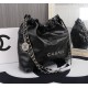 Chanel 22 bag Leisure drawstring cowhide high-capacity shopping bag