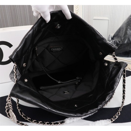 Chanel 22 bag Leisure drawstring cowhide high-capacity shopping bag