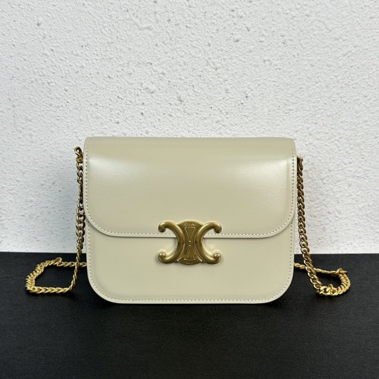 Celine COLLEGE TRIOMHE Chain envelope shoulder bag