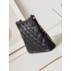 Chanel Small size sheepskin Clutch 24  hobo bag high-capacity armpit pouch Two chains Foldable Single handbag