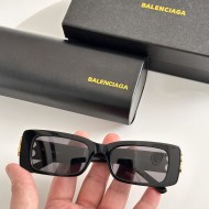 Balenciaga Double B Narrow Frame Classic Men's and Women's Sunglasses