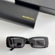 Balenciaga Double B Narrow Frame Classic Men's and Women's Sunglasses