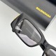 Balenciaga Double B Narrow Frame Classic Men's and Women's Sunglasses