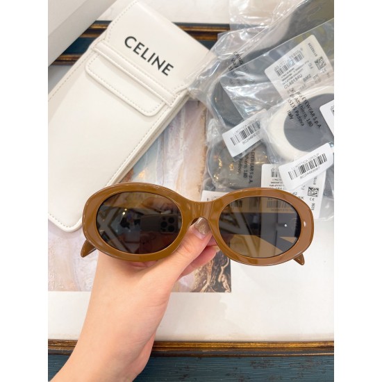 Celine Retro sunglasses Advanced fashion anti UV sunglasses