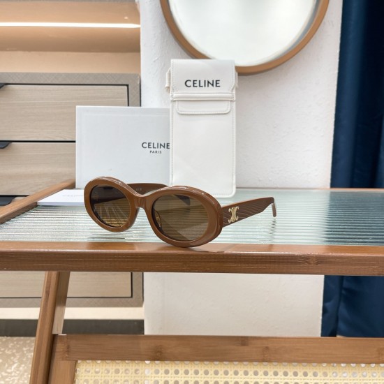 Celine Retro sunglasses Advanced fashion anti UV sunglasses