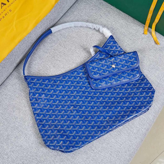 Goyard's new large capacity single shoulder commuting armpit tote bag