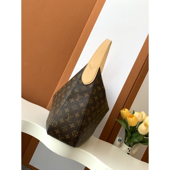 Louis Vuitton Fashion Premium Retro Commuter One Shoulder Handheld Tote Bag