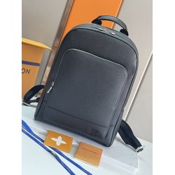 Adrian backpack with genuine leather notebook computer