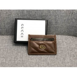 GUCCI Real leather credit card bag, postcard bag, zero wallet