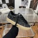 Golden Goose DB Hi Star Thick sole with black shiny sequins