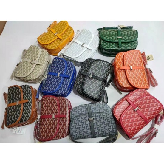 Goyard Buckle Genuine Leather Women's Bag Shopping Bag