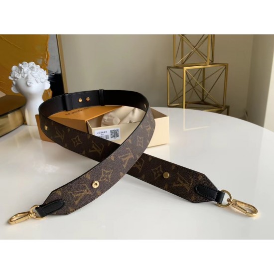 LV True leather shoulder straps