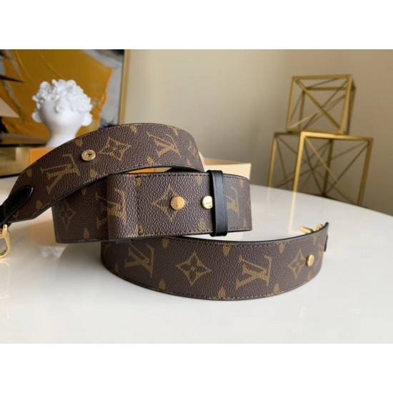 LV True leather shoulder straps