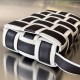 Bottega Veneta Panda color blocking of large squares shoulder bag