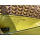 FENDI Iconic Baguette Weaving contrasting 3D textures shoulder bag