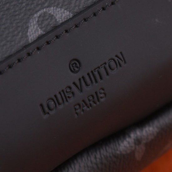 LV Avenue shoulder bag made of canvas fabric