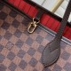 Brown Checkered And Black Checkered Neverfull Medium Handbag